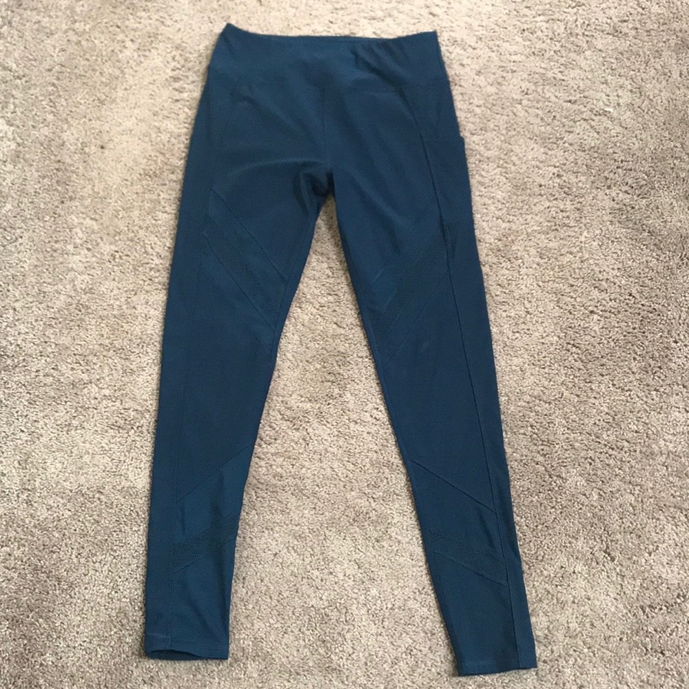 Wrap around mesh insert leggings